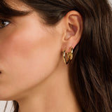 Classic Gold Vermeil Large Hoops 20mm