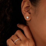 Classic Zirconia Earstuds 6mm