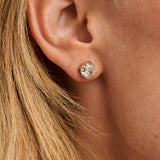 Classic Zirconia Earstuds 9mm