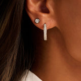 Classic Round Zirconia Earstuds