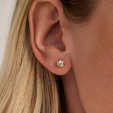 Classic Round Zirconia Earstuds