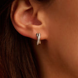 Zirconia Crossover Hoops