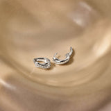 Zirconia Crossover Hoops