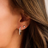 Classic Zirconia Earstuds 4mm