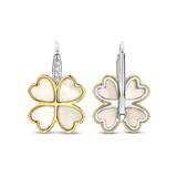 Pearl Clover Hoops