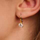 Classic Zirconia Hoops