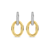 Classic Soft Oval Zirconia Hoops