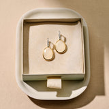 Drop Earrings with Luxury stone