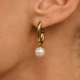 Pearl Hoops