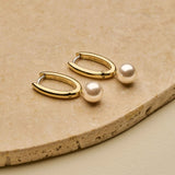 Pearl Hoops