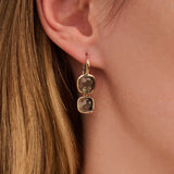 Double Cushion Earrings
