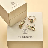 Double Cushion Earrings