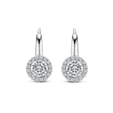 Classic Round Zirconia Hoops