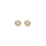 Classic Round Zirconia Earstuds