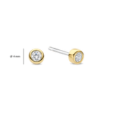 Classic Round Zirconia Earstuds