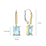 Rectangular Zirconia Hoops