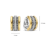 Gold Structure Hoops