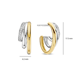 Zirconia Structure Earrings