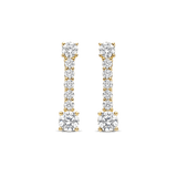 Long Zirconia Earrings