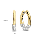 Modern Pavé Hoops