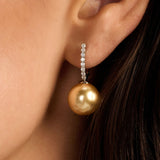 Icon Pearl Hoops Champagne