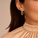 Signature Zirconia Chain Hoops