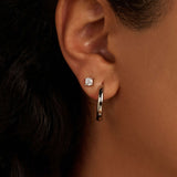 Classic Zirconia Earstuds 4mm