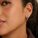 Classic Zirconia Earstuds 4mm