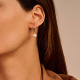 Pearl Charm Earrings