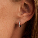 Tennis Small Hoops 14mm