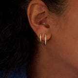 Tennis Medium Hoops 18mm