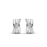 Zirconia Crossover Hoops