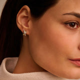 Zirconia Crossover Hoops