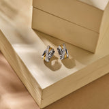 Zirconia Crossover Hoops