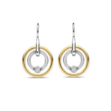Zirconia Circle Earrings