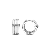 Triple Ring Hoops