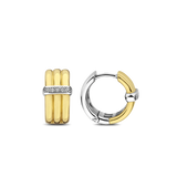 Triple Ring Hoops