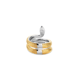 Emerald Snake Ring