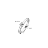 Classic Zirconia Ring 4mm