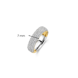 Chunky Zirconia Ring - M model
