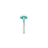 Coffee Bean Turqoise Ring