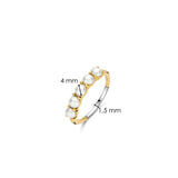 Pearl Ring Vermeil