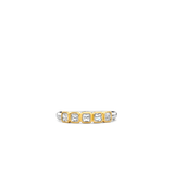 Square Zirconia Tennis Ring
