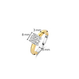 Classic Zirconia Ring 8mm