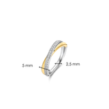 Zirconia Crossover Ring - XS model