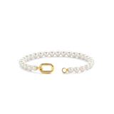 Pearl Bracelet with chain