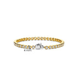 Round Tennis Bracelet