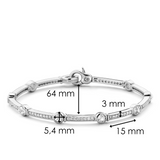 Classic Bar Zirconia Bracelet