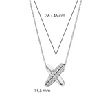 Zirconia Cross Necklace