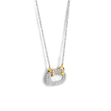 Signature Open Zirconia Necklace